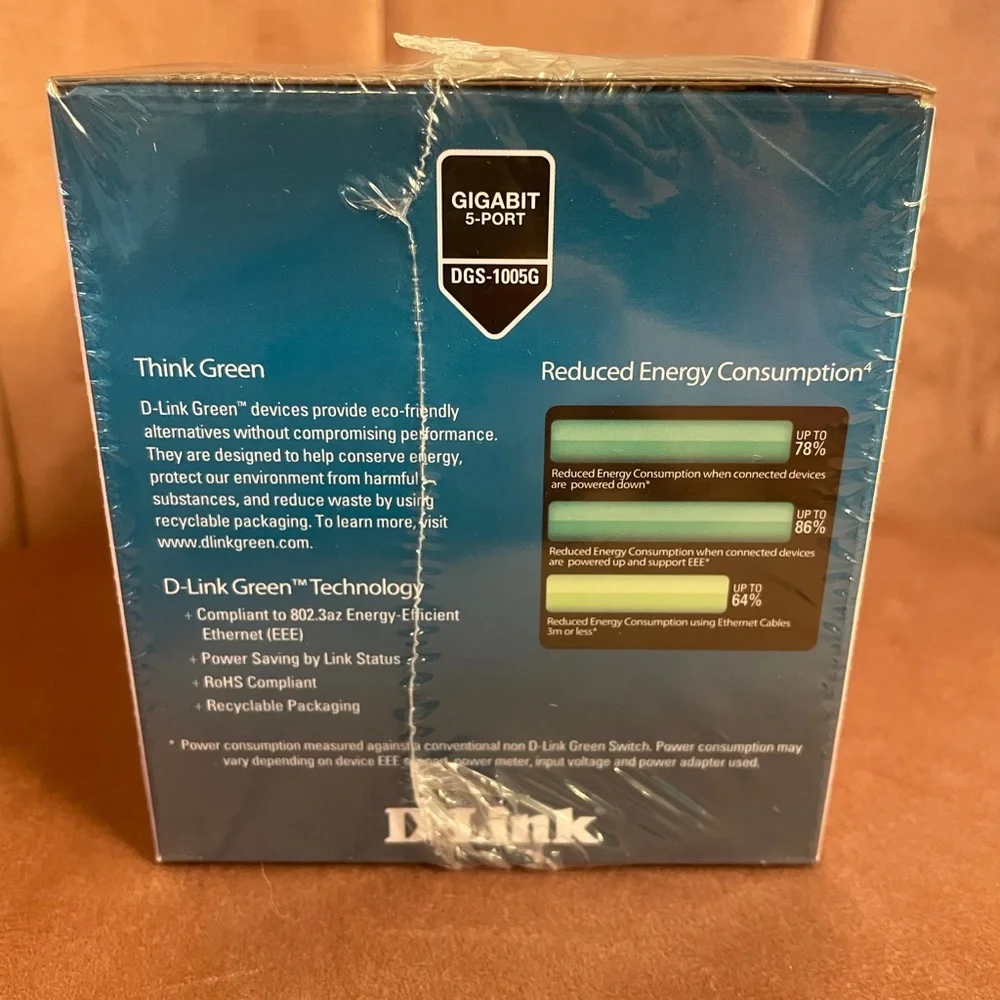 NWT D-Link 5 port Ethernet Switch